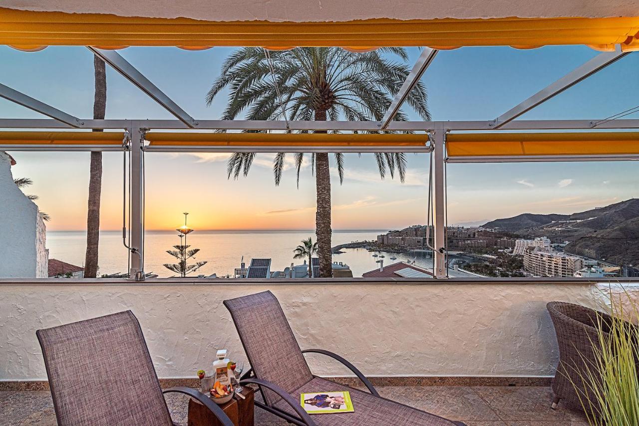 Mogan Luxury Apartment, Sea Views, Jacuzzi And Sauna. Екстериор снимка