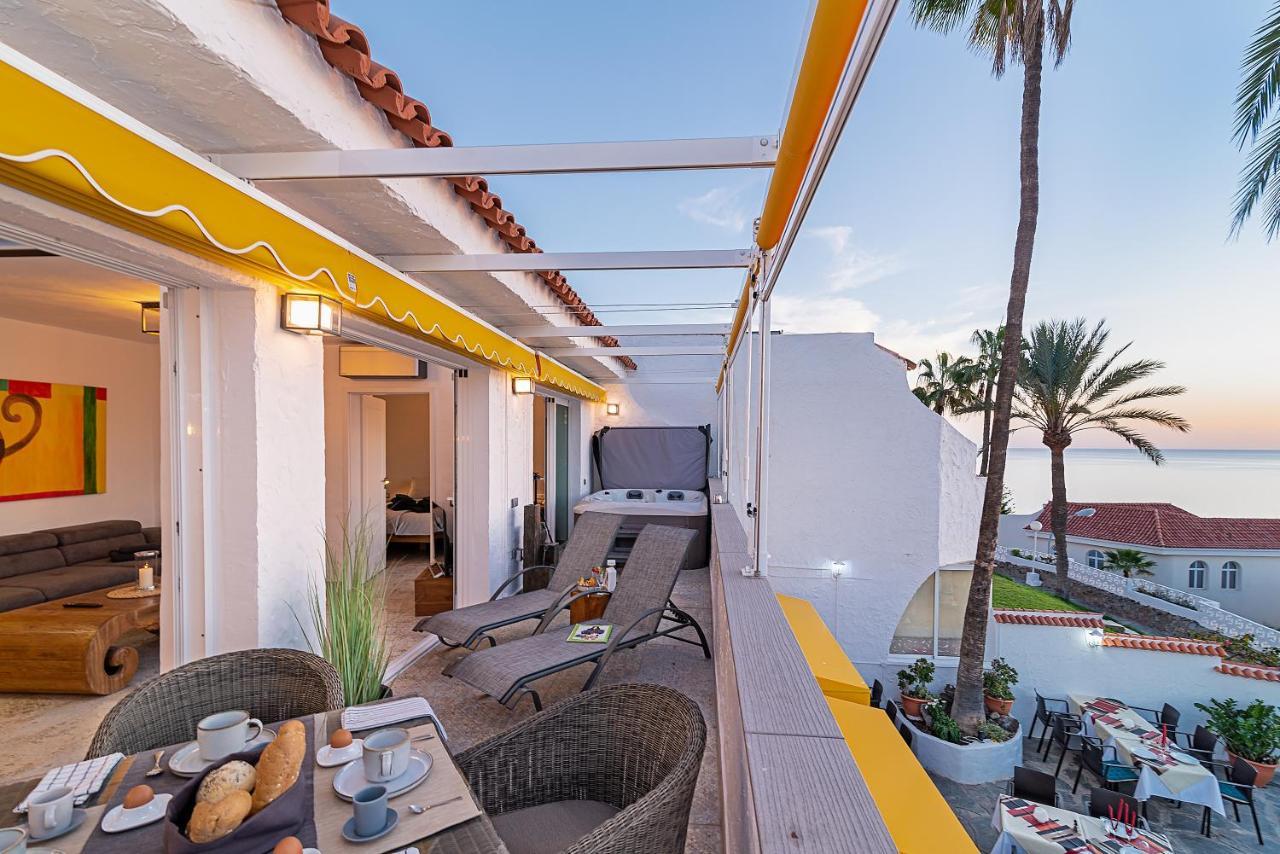 Mogan Luxury Apartment, Sea Views, Jacuzzi And Sauna. Екстериор снимка