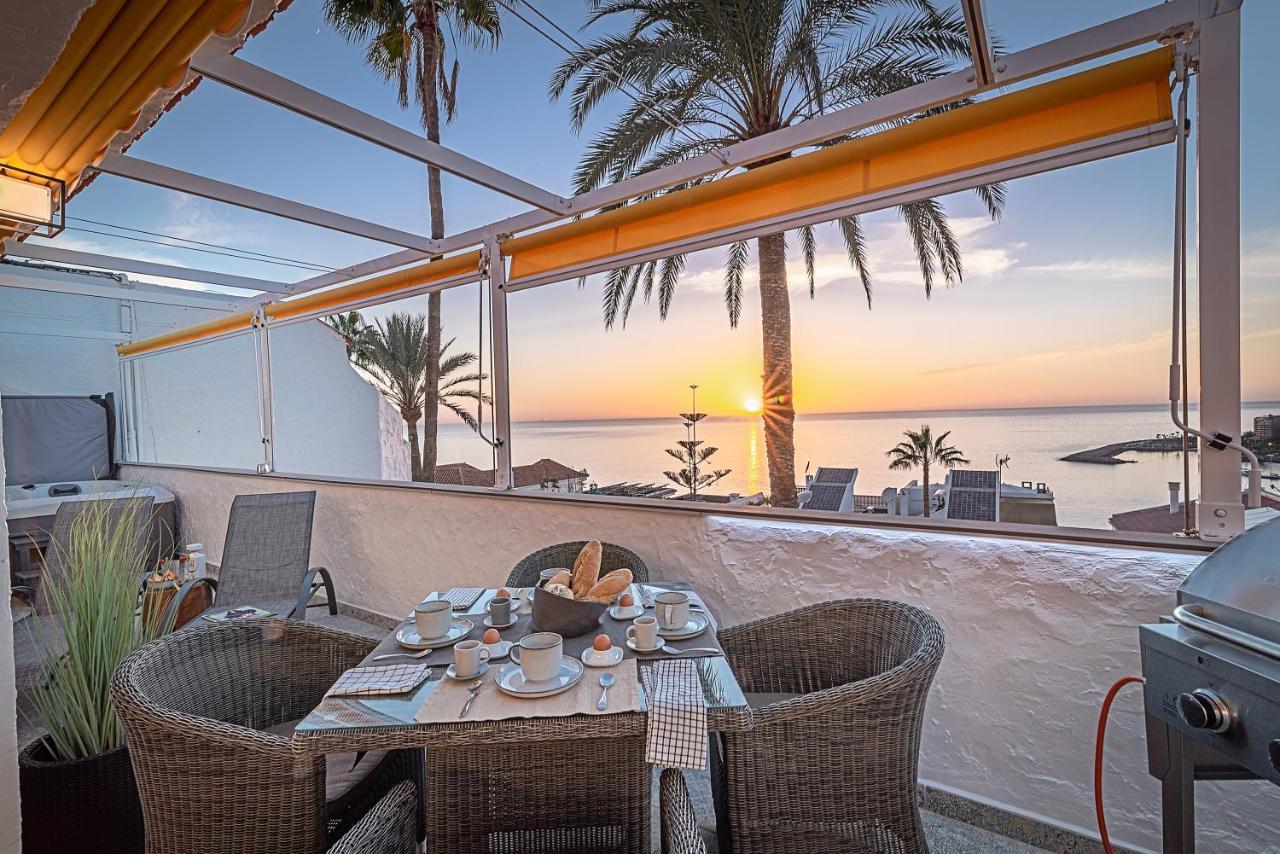 Mogan Luxury Apartment, Sea Views, Jacuzzi And Sauna. Екстериор снимка