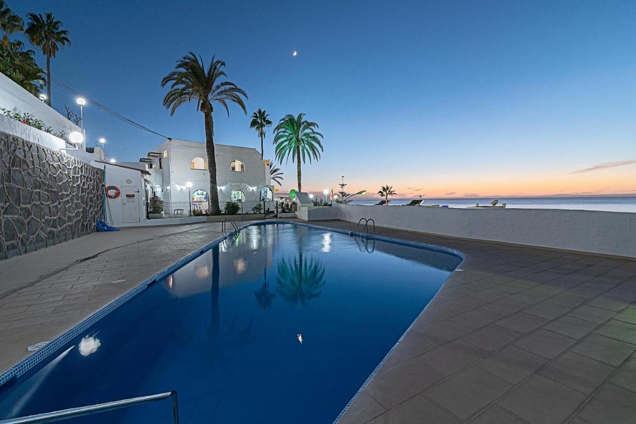 Mogan Luxury Apartment, Sea Views, Jacuzzi And Sauna. Екстериор снимка